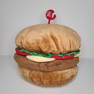 Plush Burger Stuffed Toy